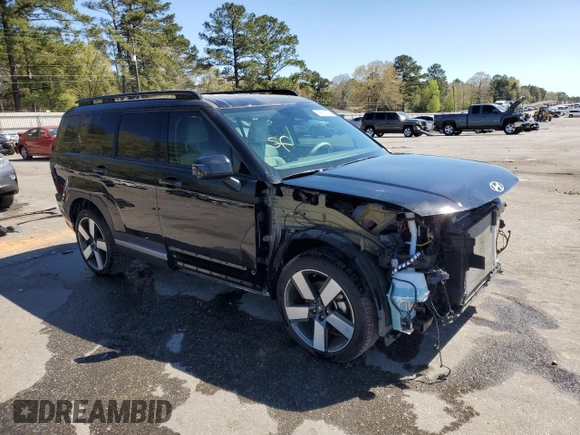 2024 Hyundai Santa Fe Limited z VIN 5NMP44GL4RH026723, wystawiony jako Copart lot #49914075 z przebiegiem 16 680 mil mil oraz Szkoda całkowita • Salvage title. Historia ofert i sprzedaży dostępna na DreamBid. Obrazek 4.