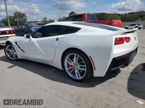 2019 Chevrolet Corvette 1LT with VIN 1G1YA2D79K5114001, listed as a Copart auction lot 73382024 with 36,551 mi miles and Clean Title. Bid and sale history available at carsss.com. Image 2.