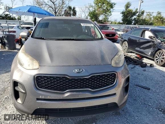 2017 Kia Sportage LX with VIN KNDPM3AC3H7081091, listed as a Copart auction lot 53620735 with 133,819 mi miles and Salvage Title. Bid and sale history available at carsss.com. Image 5.
