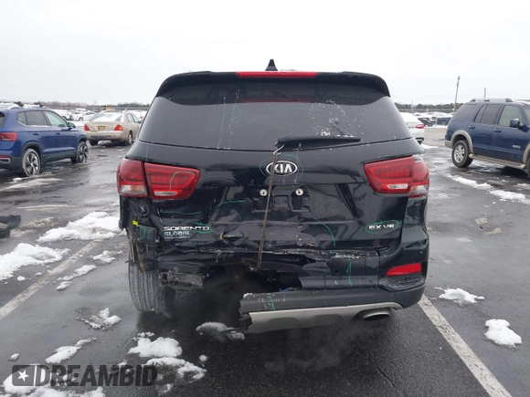 2019 Kia Sorento EX with VIN 5XYPHDA57KG452677, listed as a IAAI auction lot 41362615 with 100,580 mi miles and . Bid and sale history available at DreamBid. Image 17.