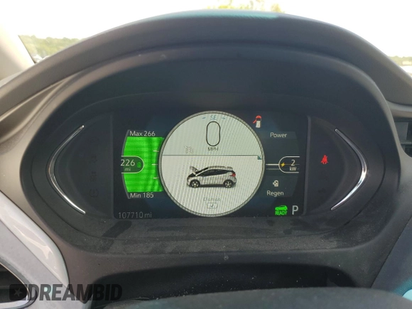 2019 Chevrolet Bolt EV Premier with VIN 1G1FZ6S0XK4136026, listed as a Copart auction lot 56535835 with 107,710 mi miles and Salvage title. Bid and sale history available at DreamBid. Image 9.