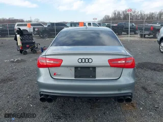 2014 Audi S6 Prestige with VIN WAUF2AFC3EN022402, listed as a IAAI auction lot 41846979 with 106,845 mi miles. Bid and sale history available at carsss.com. Image 16.