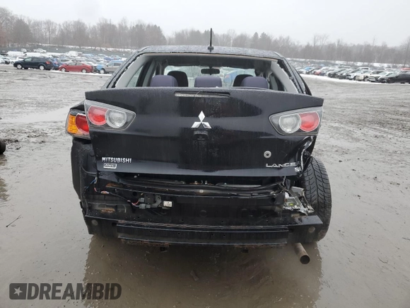 2017 Mitsubishi Lancer ES with VIN JA32V2FW3HU000448, listed as a Copart auction lot 45108575 with 68,633 mi miles and Salvage Title. Bid and sale history available at carsss.com. Image 6.