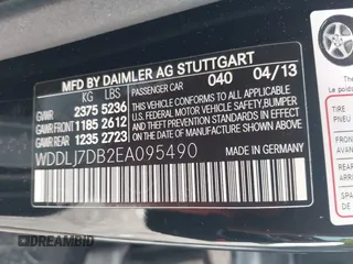 2014 Mercedes-Benz CLS 550 z VIN WDDLJ7DB2EA095490, wystawiony jako IAAI lot #42204005 z przebiegiem 87 123 mil mil oraz . Historia ofert i sprzedaży dostępna na DreamBid. Obrazek 9.