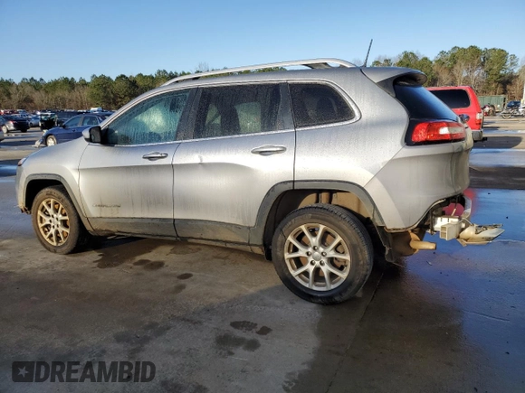 2017 Jeep Cherokee Latitude with VIN 1C4PJLCS9HW650948, listed as a Copart auction lot 43453955 with 140,764 mi miles and Salvage Title. Bid and sale history available at carsss.com. Image 2.
