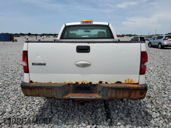 2007 Ford F-150 XL with VIN 1FTRF12W47NA34369, listed as a Copart auction lot 63666035 with 154,181 mi miles and Clean title. Bid and sale history available at DreamBid. Image 6.