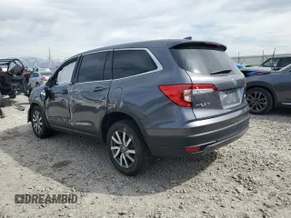 2021 Honda Pilot EX-L with VIN 5FNYF6H5XMB092939, listed as a Copart auction lot 52335875 with 19,981 mi miles and Salvage title. Bid and sale history available at DreamBid. Image 2.