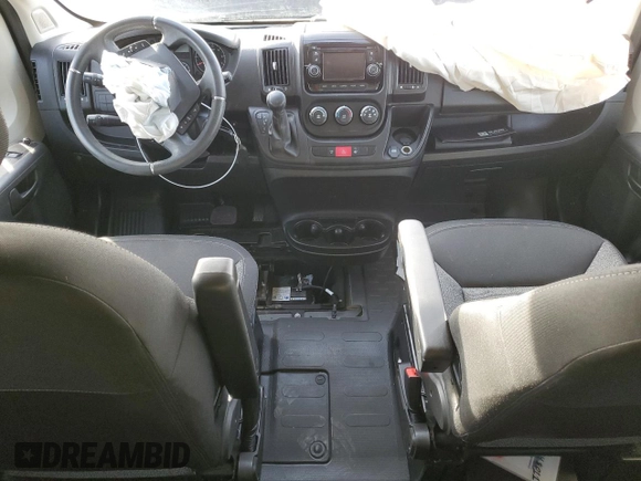 2017 Ram ProMaster Cargo with VIN 3C6TRVAG6HE548011, listed as a Copart auction lot 44714965 with 46,939 mi miles and Salvage Title. Bid and sale history available at DreamBid. Image 8.