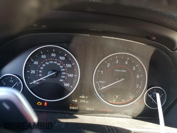 2019 BMW 4 Series 430i xDrive with VIN WBA4Z3C58KEF31811, listed as a Copart auction lot 50414074 with 55,807 mi miles and Salvage title. Bid and sale history available at DreamBid. Image 9.