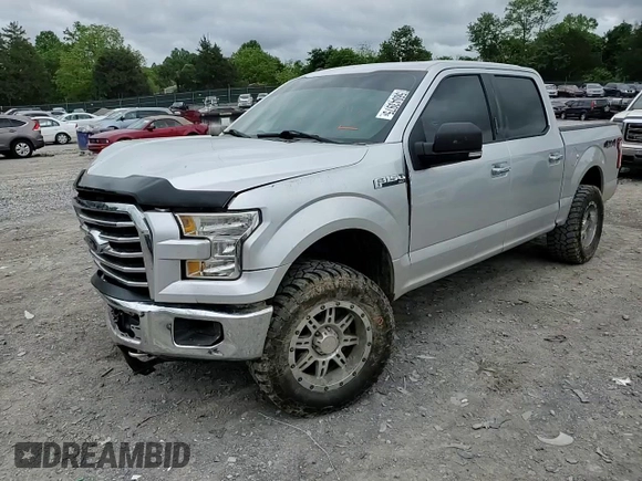 2016 Ford F-150 XLT with VIN 1FTEW1EF7GFD16686, listed as a Copart auction lot 56043975 with 105,709 mi miles and Salvage title. Bid and sale history available at DreamBid. Image 14.