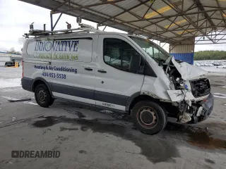 2017 Ford Transit with VIN 1FTYE1YM3HKA15433, listed as a Copart auction lot 80640624 with 191,235 mi miles and Salvage title. Bid and sale history available at DreamBid. Image 4.