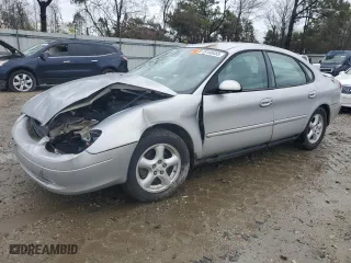 2003 Ford Taurus SES Standard with VIN 1FAFP55223A205255, listed as a Copart auction lot 49168455 with 117,834 mi miles and Salvage Title. Bid and sale history available at carsss.com. Image 1.