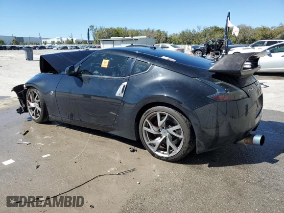 2017 Nissan 370Z with VIN JN1AZ4EH8HM952347, listed as a Copart auction lot 48021585 with Not Provided miles and Salvage Title. Bid and sale history available at DreamBid. Image 2.