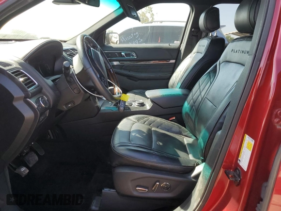 2016 Ford Explorer Platinum z VIN 1FM5K8HT0GGC87818, wystawiony jako Copart lot #60749755 z przebiegiem 86 719 mil mil oraz Szkoda całkowita • Salvage title. Historia ofert i sprzedaży dostępna na DreamBid. Obrazek 7.
