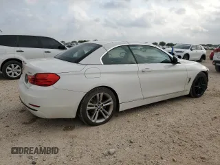 2017 BMW 4 Series 430i with VIN WBA4U7C5XH5H19230, listed as a Copart auction lot 55303435 with 98,762 mi miles and Salvage title. Bid and sale history available at DreamBid. Image 3.