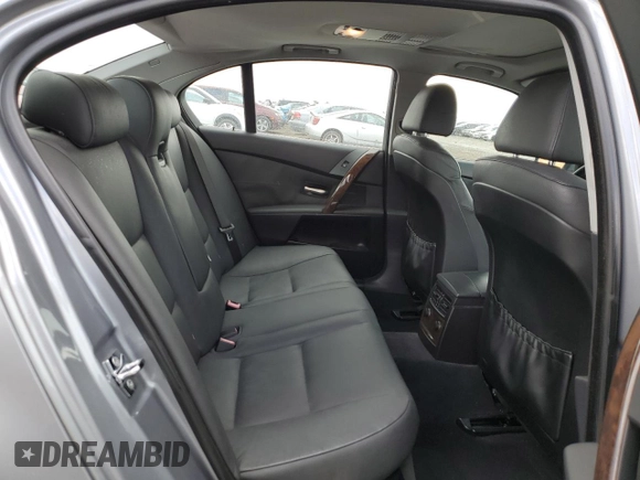 2005 BMW 5 Series 530i with VIN WBANA73585CR60267, listed as a Copart auction lot 47089185 with 244,533 mi miles and Clean Title. Bid and sale history available at DreamBid. Image 10.