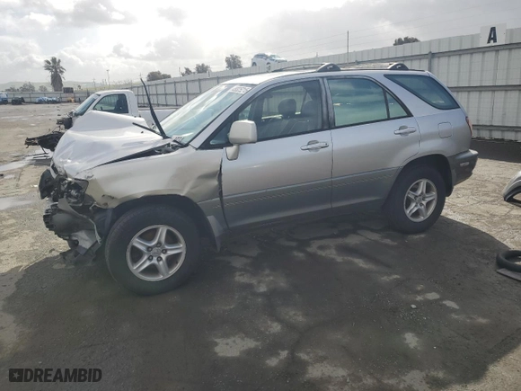 2000 Lexus RX 300 with VIN JT6HF10U2Y0107709, listed as a Copart auction lot 49325215 with NaN miles and Salvage Title. Bid and sale history available at carsss.com. Image 1.