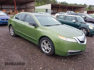 2009 Acura TL Tech with VIN 19UUA86589A004046, listed as a IAAI auction lot 41835796 with 267,807 mi miles. Bid and sale history available at carsss.com. Image 1.