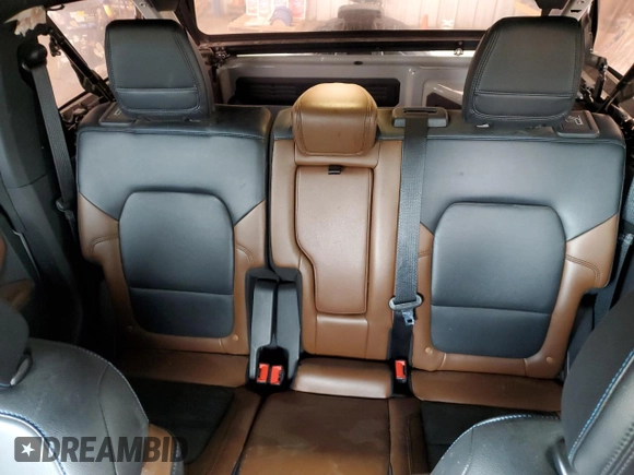 2022 Ford Bronco with VIN 1FMDE5BH1NLB79900, listed as a Copart auction lot 49434105 with 34,331 mi miles and Salvage Title. Bid and sale history available at DreamBid. Image 10.