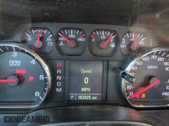 2014 Chevrolet Silverado 1500 Work Truck with VIN 1GCNKPEC4EZ415725, listed as a Copart auction lot 80260194 with 162,625 mi miles and Salvage Title. Bid and sale history available at DreamBid. Image 9.