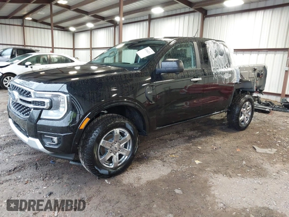 2024 Ford Ranger XLT with VIN 1FTER4GHXRLE61376, listed as a IAAI auction lot 41568211 with 278 mi miles and . Bid and sale history available at DreamBid. Image 2.