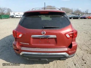 2017 Nissan Pathfinder SV with VIN 5N1DR2MN3HC607153, listed as a Copart auction lot 49012915 with 240,200 mi miles and Clean Title. Bid and sale history available at carsss.com. Image 6.