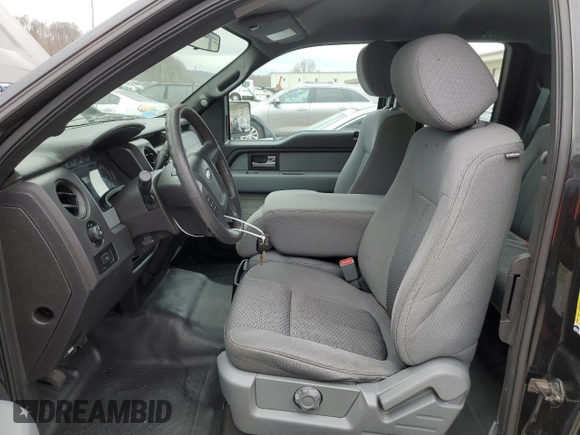 2013 Ford F-150 XL with VIN 1FTEX1CM9DFC18477, listed as a Copart auction lot 49625425 with 121,136 mi miles and Salvage Title. Bid and sale history available at carsss.com. Image 7.