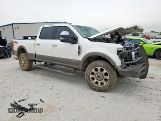 2022 Ford F-250 XL with VIN 1FT7W2BT1NED21300, listed as a Copart auction lot 58690815 with Not provided miles and Salvage title. Bid and sale history available at DreamBid. Image 4.
