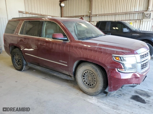 2019 Chevrolet Tahoe LT with VIN 1GNSKBKC7KR404750, listed as a Copart auction lot 47352865 with 121,838 mi miles and Salvage Title. Bid and sale history available at carsss.com. Image 4.