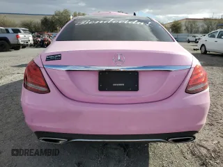 2018 Mercedes-Benz C with VIN 55SWF4JB4JU278062, listed as a Copart auction lot 47644345 with 12,968 mi miles and Salvage Title. Bid and sale history available at carsss.com. Image 6.