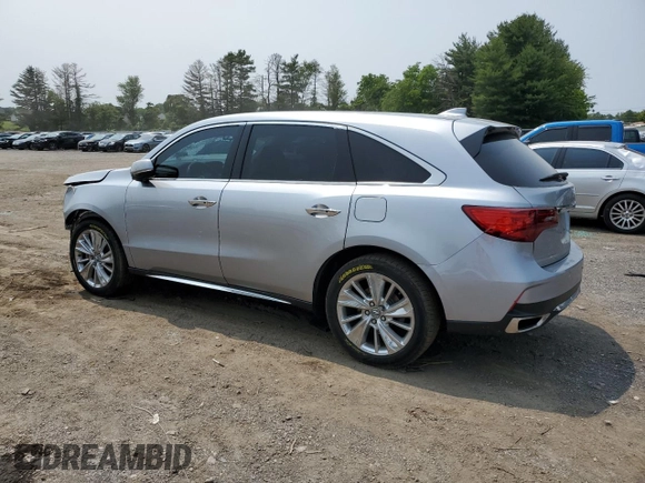 2017 Acura MDX Technology z VIN 5J8YD4H56HL008212, wystawiony jako Copart lot #59303895 z przebiegiem 5 145 mil mil oraz Szkoda całkowita • Salvage title. Historia ofert i sprzedaży dostępna na DreamBid. Obrazek 2.