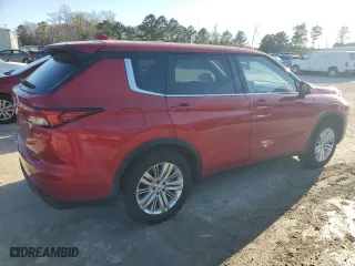 2022 Mitsubishi Outlander ES with VIN JA4J3TA85NZ023367, listed as a Copart auction lot 49230975 with 85,436 mi miles and Salvage Title. Bid and sale history available at carsss.com. Image 3.
