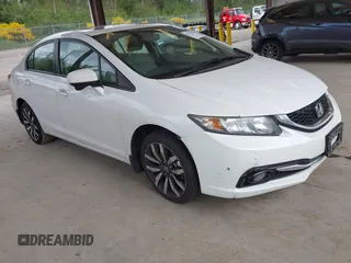 2015 Honda Civic EX-L z VIN 19XFB2F91FE252281, wystawiony jako IAAI lot #42343673 z przebiegiem 181 013 mil mil oraz . Historia ofert i sprzedaży dostępna na DreamBid. Obrazek 1.