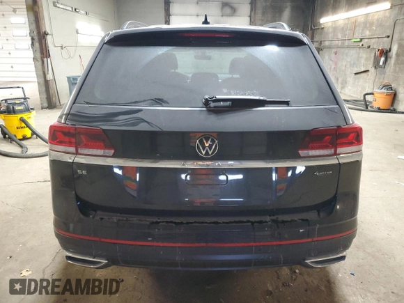 2023 Volkswagen Atlas SE with VIN 1V2KP2CA1PC515603, listed as a Copart auction lot 87450804 with 45,643 mi miles and Salvage title. Bid and sale history available at DreamBid. Image 6.