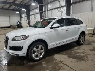 2013 Audi Q7 3.0L TDI Premium Plus with VIN WA1LMAFE7DD009720, listed as a Copart auction lot 43253895 with 152,969 mi miles and Salvage Title. Bid and sale history available at carsss.com. Image 1.