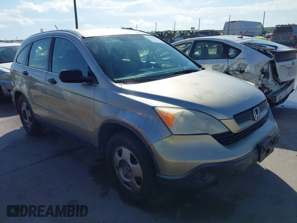 2007 Honda CR-V LX with VIN JHLRE38347C021826, listed as a IAAI auction lot 42105197 with 208,665 mi miles. Bid and sale history available at carsss.com. Image 1.