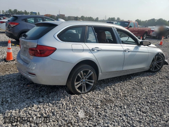 2017 BMW 3 Series 330i xDrive with VIN WBA8K3C36HK679449, listed as a Copart auction lot 64266974 with Not Provided miles and Salvage Title. Bid and sale history available at carsss.com. Image 3.
