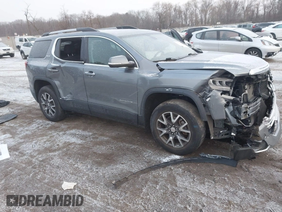 2020 GMC Acadia SLE z VIN 1GKKNRLSXLZ149502, wystawiony jako IAAI lot #41344434 z przebiegiem 39 403 mil mil oraz . Historia ofert i sprzedaży dostępna na DreamBid. Obrazek 1.