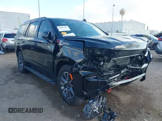 2024 Chevrolet Tahoe Z71 with VIN 1GNSKPKL9RR316256, listed as a IAAI auction lot 41467137 with 9,814 mi miles and . Bid and sale history available at DreamBid. Image 1.