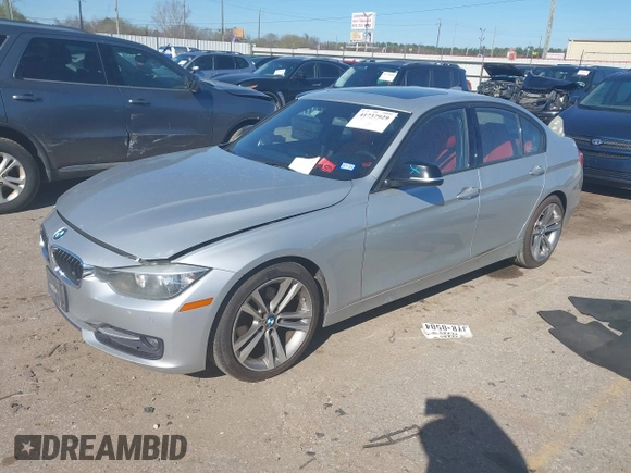 2014 BMW 3 Series 328d with VIN WBA3D3C59EK156427, listed as a IAAI auction lot 41737929 with 160,431 mi miles and . Bid and sale history available at carsss.com. Image 17.
