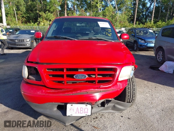 2002 Ford F-150 XL with VIN 1FTRX17232NB82055, listed as a IAAI auction lot 41146311 with 1 mi miles. Bid and sale history available at carsss.com. Image 12.