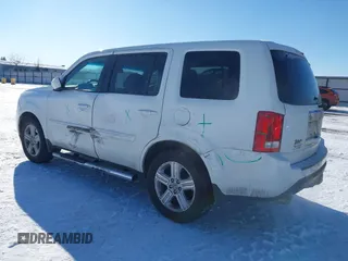 2013 Honda Pilot EX-L with VIN 5FNYF4H79DB086426, listed as a IAAI auction lot 41572456 with 190,745 mi miles and . Bid and sale history available at DreamBid. Image 3.