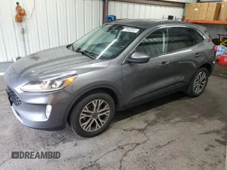 2021 Ford Escape SEL z VIN 1FMCU9H63MUA63943, wystawiony jako Copart lot #64254435 z przebiegiem 97 566 mil mil oraz Czysty tytuł • Clean title. Historia ofert i sprzedaży dostępna na DreamBid. Obrazek 1.