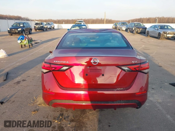 2020 Nissan Sentra SV with VIN 3N1AB8CV5LY228884, listed as a IAAI auction lot 41800372 with 55,259 mi miles and . Bid and sale history available at DreamBid. Image 16.