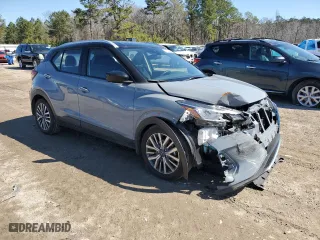 2023 Nissan Kicks SV with VIN 3N1CP5CVXPL519716, listed as a Copart auction lot 46355125 with 13,317 mi miles and Salvage Title. Bid and sale history available at carsss.com. Image 4.