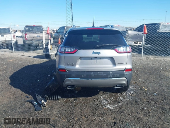 2020 Jeep Cherokee Limited with VIN 1C4PJMDX5LD624643, listed as a IAAI auction lot 41850663 with 89,947 mi miles and . Bid and sale history available at DreamBid. Image 16.