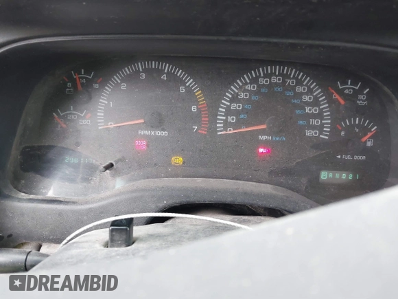2000 Dodge Dakota Sport with VIN 1B7GG22N3YS539484, listed as a IAAI auction lot 41748568 with 290,117 mi miles. Bid and sale history available at carsss.com. Image 7.