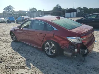 2019 Honda Accord EX-L with VIN 1HGCV2F56KA001813, listed as a Copart auction lot 61689055 with 51,718 mi miles and Salvage title. Bid and sale history available at DreamBid. Image 2.