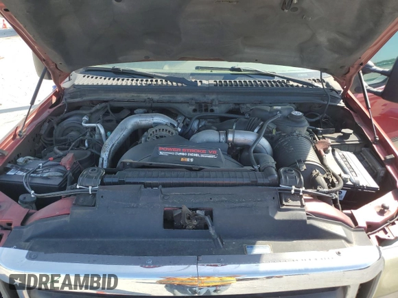 2003 Ford F-250 XL with VIN 1FTNX20P33EC51516, listed as a Copart auction lot 52163345 with 283,665 mi miles and Salvage title. Bid and sale history available at DreamBid. Image 11.