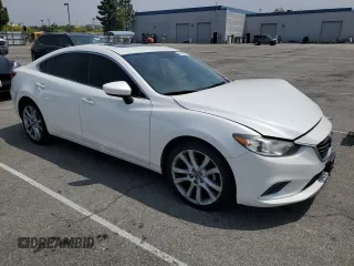 2016 Mazda 6 i Touring with VIN JM1GJ1V52G1446967, listed as a Copart auction lot 54955795 with 149,276 mi miles and Salvage Title. Bid and sale history available at carsss.com. Image 4.